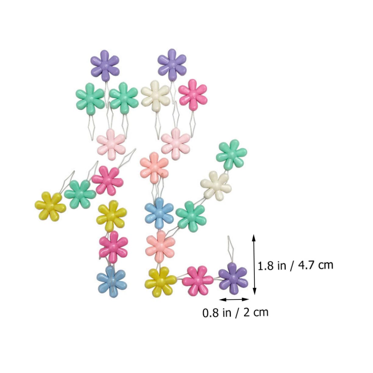 HOMSFOU 5 Set Strumenti Fai da Te Accessori per Artigianato Promemoria per Cuciture Infila Ago Cucito per Forniture Infilatura Aghi da Ricamo Strumenti per Ricamo Aghi per 50 Pezzi*5