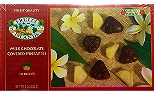 Milk Chocolate Covered Pineapple 18pieces 8oz 2pk image 2