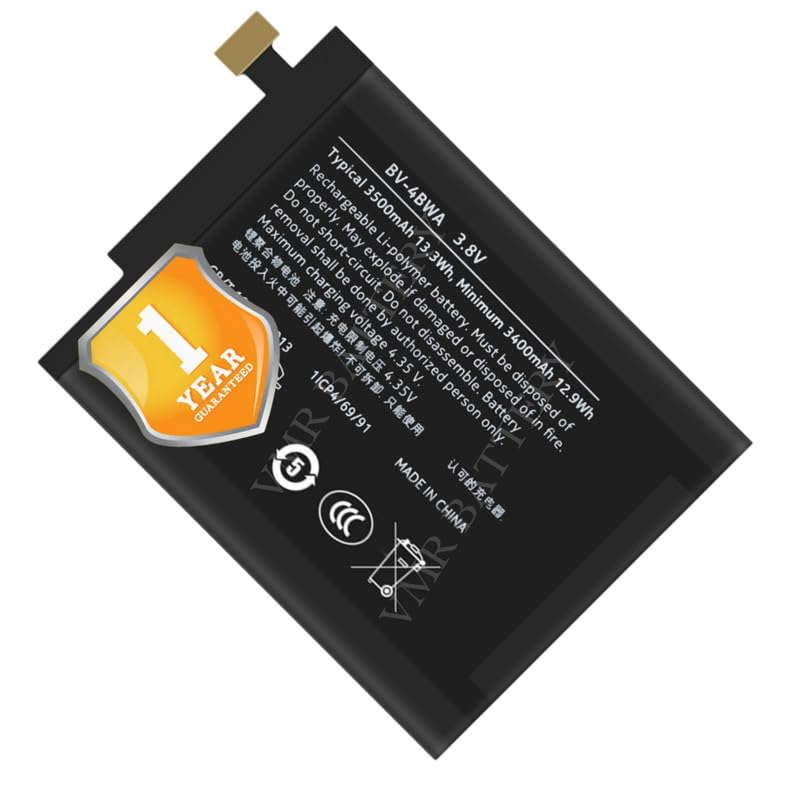 Image of Original BV-4BWA Battery Compatible for Nokia Lumia 1320 (RM-994, RM-995, RM-996) - (3500mAh) - 1 Year Warranty K7