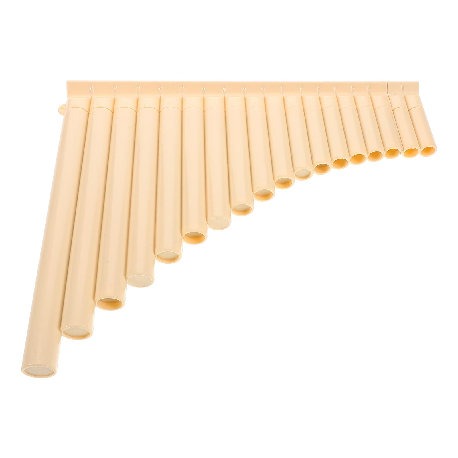 Kisangel 18 Resin Panpipes Pan Pipes Pan Flute Instrument ABS Plastic