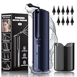Ear Wax Removal Kit, Electric Ear Cleaner, 4 Pressure Modes with 5 Streams of Water, Safe and Effective Earwax Cleaning, Efficient Ear Cleaning Kit for Earwax Buildup (Blue)