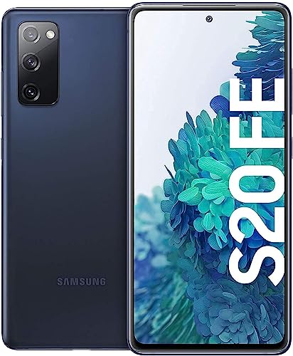 Samsung Galaxy S20 FE Smartphone, 6,5 Zoll Super AMOLED Display, 4.500 mAh Akku, 32MP Selfie Kamera, Fan Edition - Deutsche Version (128GB mit 4G, Cloud Navy), SM-G78