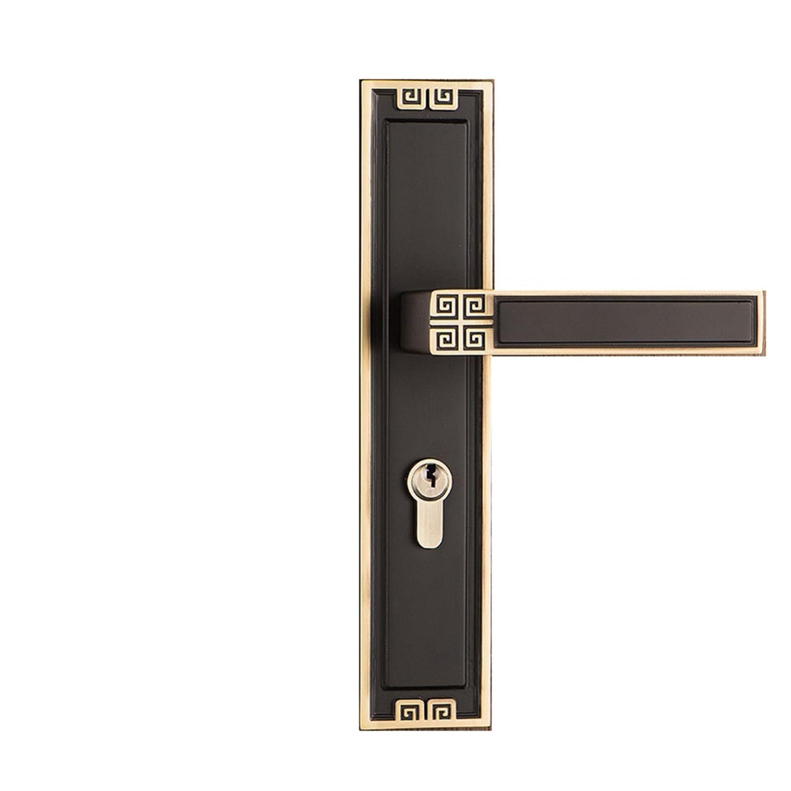 Aepqbgqj One Color Chinese Style Pure Copper Door Lock For Bedroom Silent