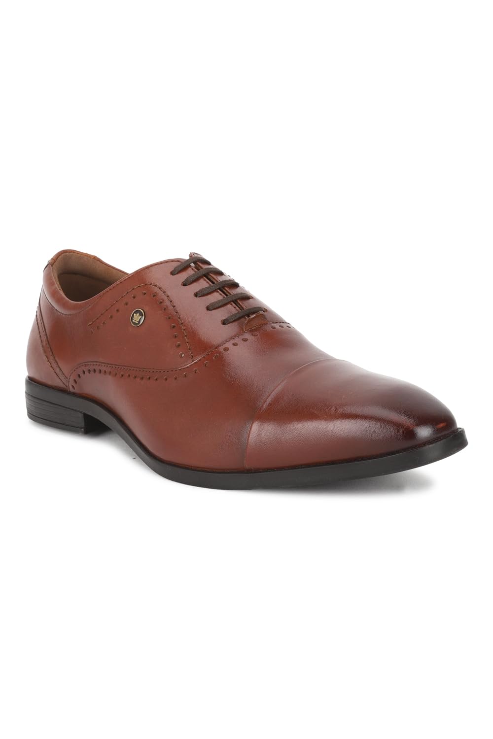 Louis Philippe Men Formal Brown Leather Oxford Shoes (B0D5H4BC6F) Amazon Price History, Amazon Price Tracker