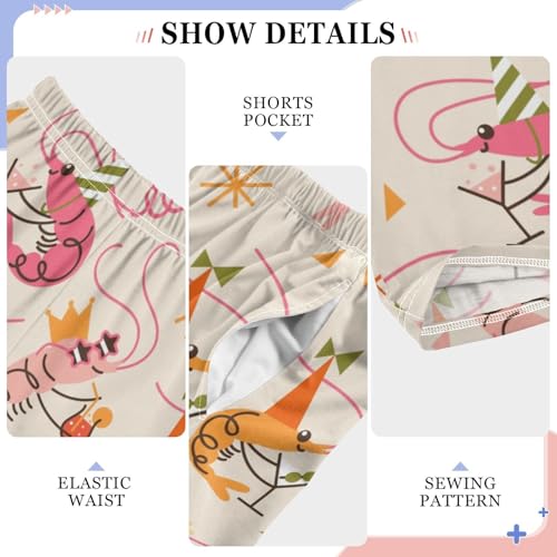 Party Shrimp Boys Pants Boys Athletic Pants Long Pant for Boywith Pockets Wide-Leg Size 6-14Y4