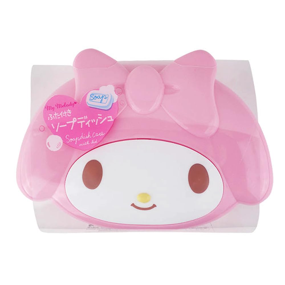 Friend Sanrio My Melody Soapdish Box Case with Lid (Die Cut)