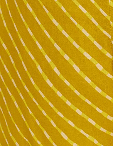Image of Rangriti Lime Green Viscose Rayon Palazzo for Women