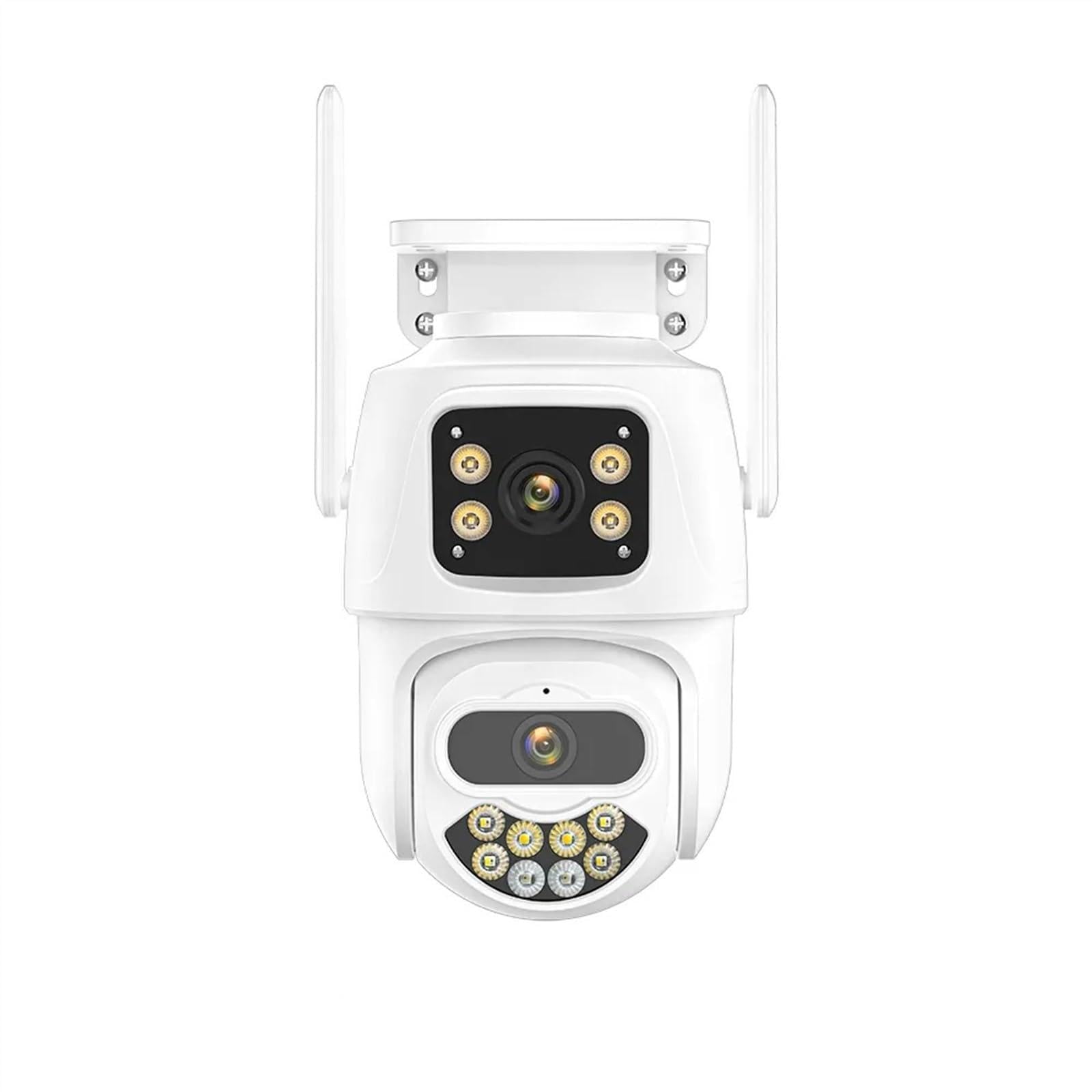 CVFRDD 4K 9MP IP Camera Three Lens 8X Zoom Outdoor PTZ Camera 6MP HD AI Auto Tracking Security Camera P2P CCTV Surveillance(6MP Camera)