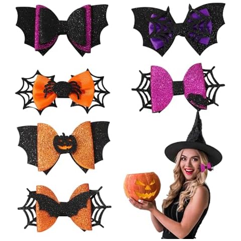 KASESSS Halloween Hair Clips - 6 Pieces Cover