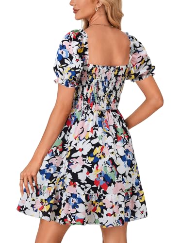 Image of Rooscier Women's Summer Boho Mini Dress