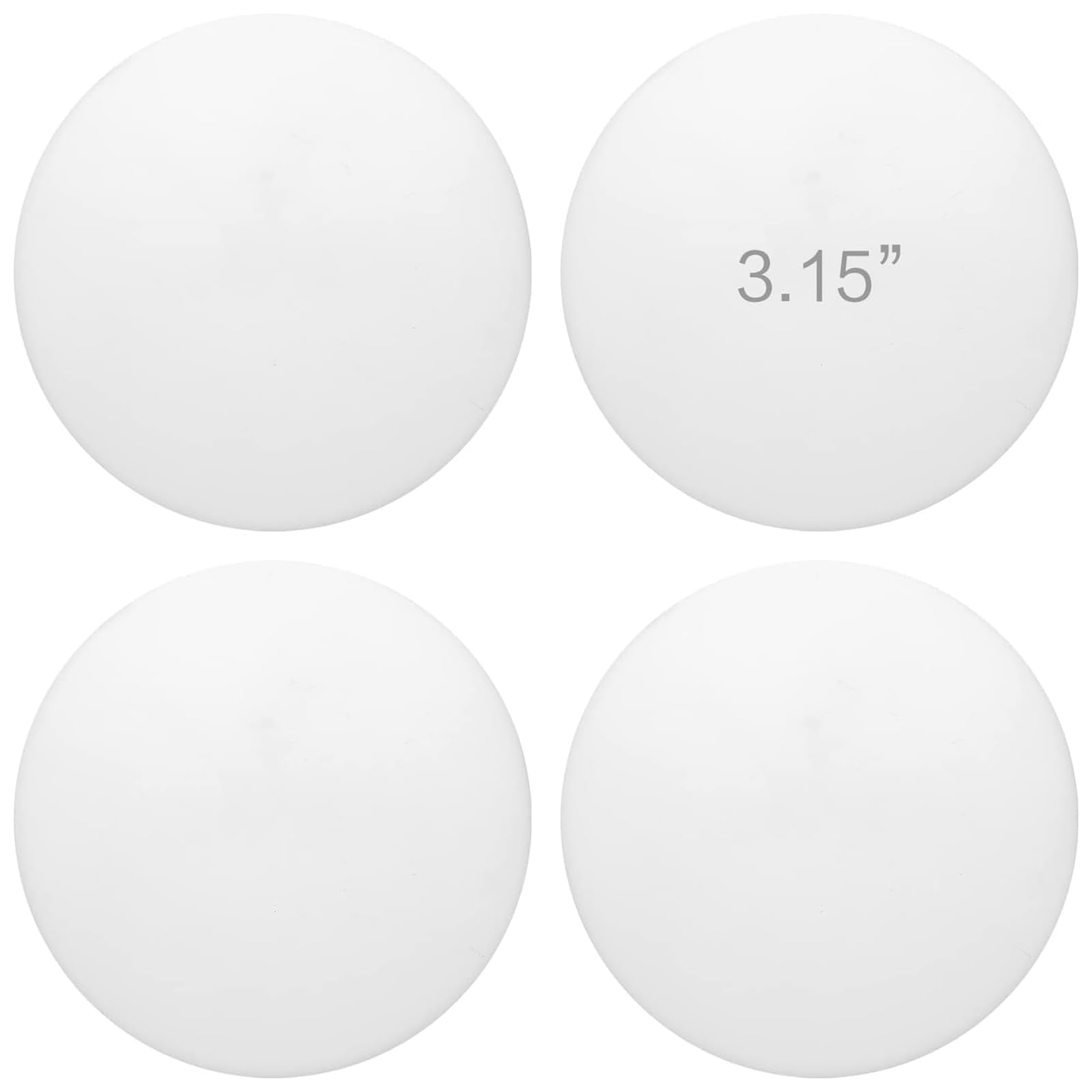 MOLIMI3.15" Door Stop Wall Protector, Mute and Shock Proof, Wall Protector with Self-Adhesive to Protect The Wall Surface, 4 Pcs
