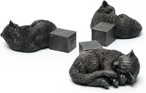 Juego de 3 patas de maceta rizadas para gatos dormidos