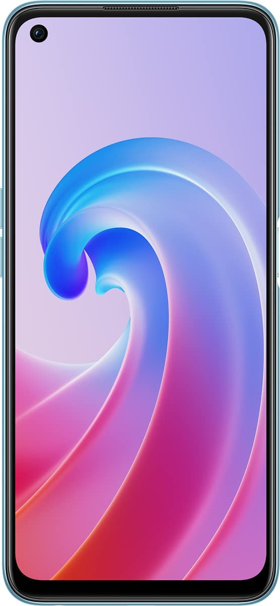 Oppo A96 Dual Sim Smartphone 256GB 8GB RAM Fingerprint And Face Recognition 33W Vooc Flash Charge 50Mp Ai Camera 4G Lte Android Cell Phone, Sunset Blue With Calk, Cph2333,