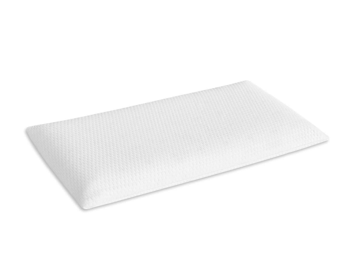 DORMISSIMO Pack Almohada Junior 80X35X6 cm de viscoelástica + 1 Sábanas Protectoras 80X190/200 cm