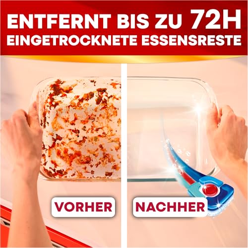 SOMAT Excellence Premium 5in1 Caps (75), schnellauflösende Spülmaschinentabs mit Extra Boost auch im Niedrigtemperatur-, Kurz- & Eco-Programm, entfernen selbst 72 h eingetrocknete Essensreste 4