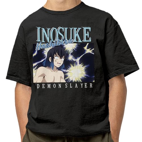 Demon Slayer Inosuke Hashibira Men's and Women's Short Sleeve T-Shirt