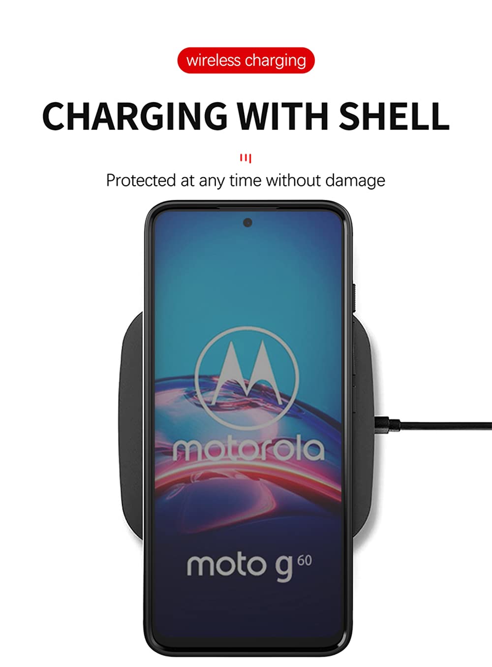 Tactical Custodia Originale Tpu Cover Case Per Motorola Moto G60 - G40