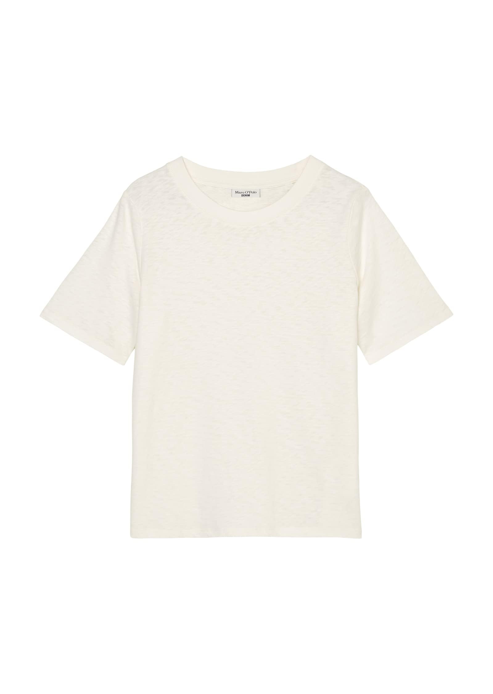Marc O'Polo Denim Damen T-Shirt aus Bio-Baumwolle mit Rundhalsausschnitt