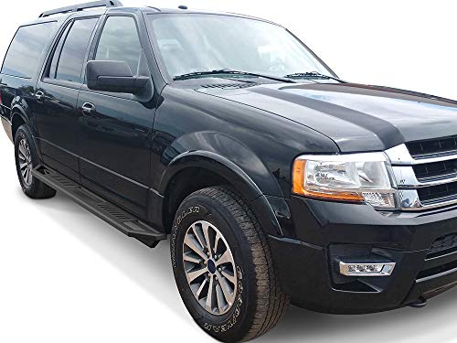 Estribos laterales de acero inoxidable APS para Ford Expedition miniatura 2