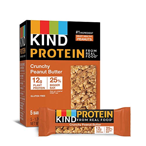 Image of KIND Protein Bars, Crunchy Peanut Butter, Gluten Free, 12g Protein,1.76 Ounce, 20 count