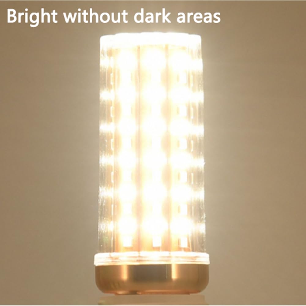 Paquete de 2/10 Bombillas Led de Maíz de Aluminio E27, Bombilla de Rosca E27 de 16 W Equivalente a Bombillas Incandescentes de 100 W, 1600 Lm, No Regulables, sin Parpadeo, Bombillas de Maíz