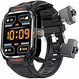 【2 in 1 TWS Smart Watch with Earbuds】2 in 1 smart watch with earbuds,two wireless earbuds inside can Answer/Make Calls,not only has excellent waterproof,sweatproof and dustproof functions,but also perfectly integrates into the watch design when weari...