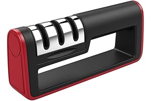 SAYGOGO 3-Stage Sharpening Tool Kitchen Knife Sharpening System