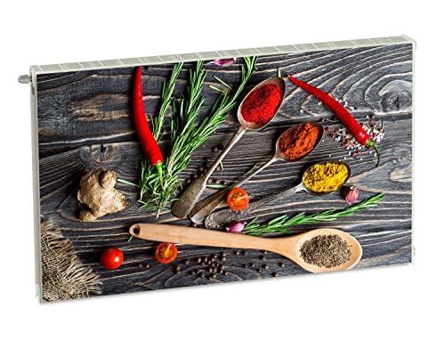 Magnetische Spülmaschinen-Abdeckung - Dekorative Folie Mit Wald Design 58,5x65 Cm