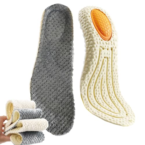 Komorebi pierce インソール 防寒保温 暖かい インソール 男女兼用 衝撃吸収 アーチサポート 通気性 インソール 靴 中敷き 立ち仕事 インナーソール 柔らかい 暖かい