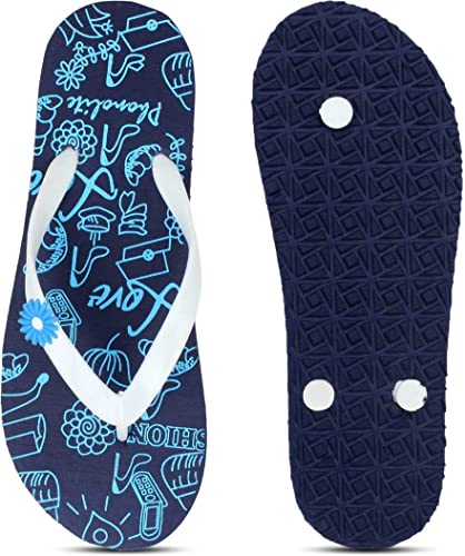 PHONOLITE FANCY AND STYLISH DAILY USE PRINTED FLIPFLOP SLIPPER FOR WOMEN AND GIRLS PACK OF 3