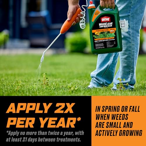 Ortho WeedClear Lawn Weed Killer Ready-to-Use with Comfort Wand, 1 gal. - image 5
