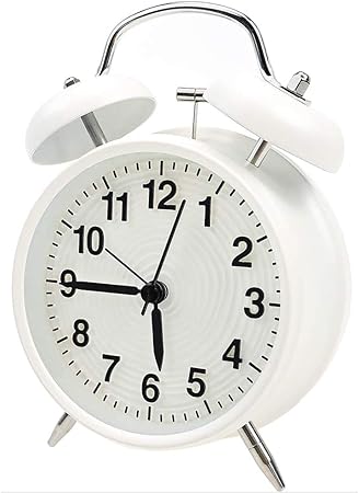 Amazon Co Jp 大音量 目覚まし時計 アナログ めざまし時計 おしゃれ ベル 連続秒針 卓上時計 静音 置時計 電池式 起きれるめざまし時計 波状の文字盤 白 ホーム キッチン Amazon Co Jp 大音量 目覚まし時計 アナログ めざまし時計 おしゃれ ベル 連続秒針 卓上時計 静音 置時計 電池式 起きれるめざまし時計 波状の文字盤 白 ホーム キッチン