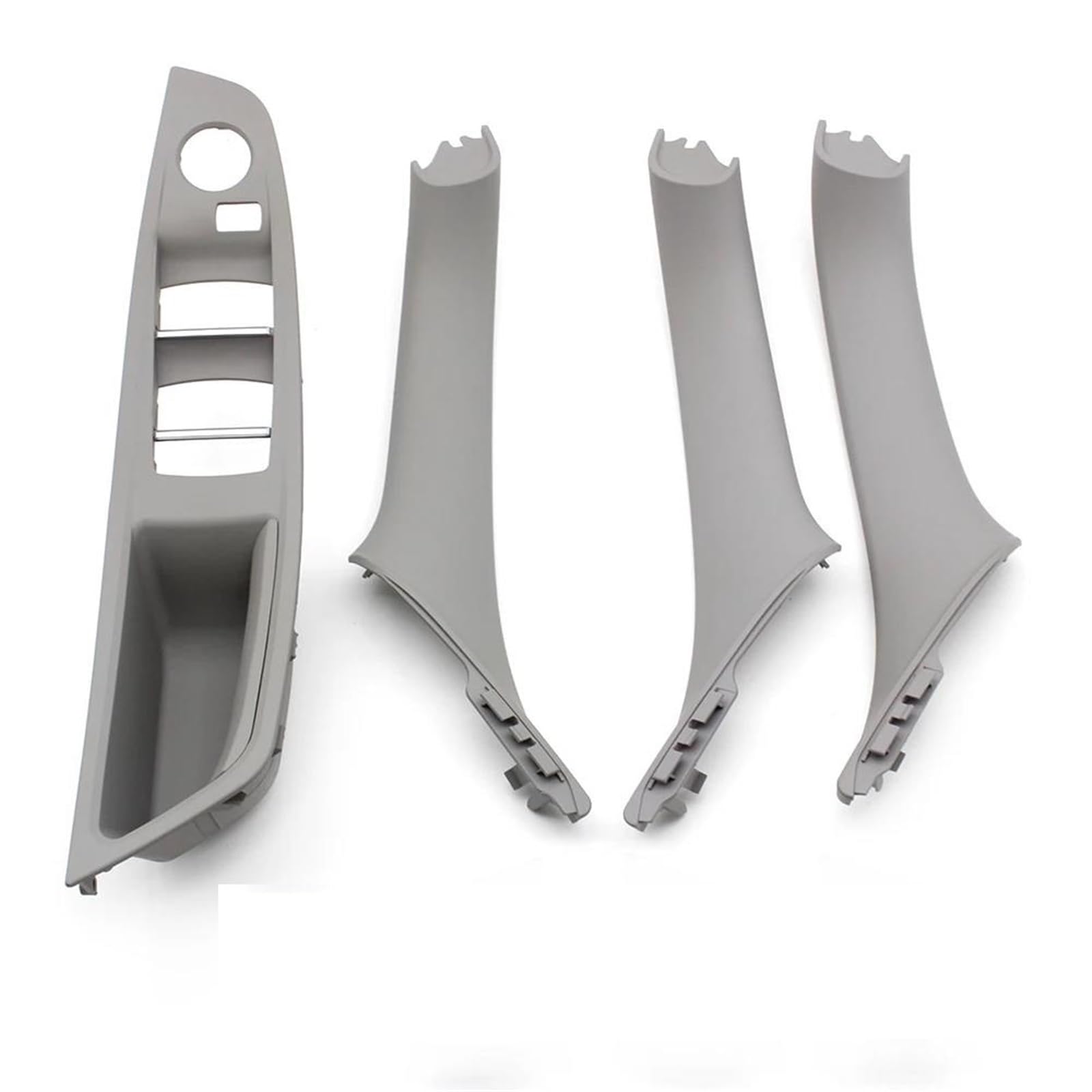 NOHEEU LHD Interior Left Right Door Handle Repair Kit for BMW 5 Series F10 F11 520i 523i 525i 528i 530i(Titanium)