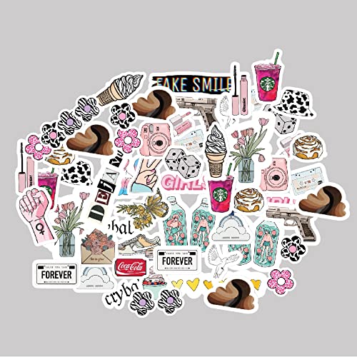 ISEE 360 Vinyl 52 Pcs Small Flower Printed Scrapbook Learning Stickers For Notebooks,Diary, Journal,Laptop, Mobiles Multicolored Printed Stickers (B09JP74BND) Amazon Price History, Amazon Price Tracker