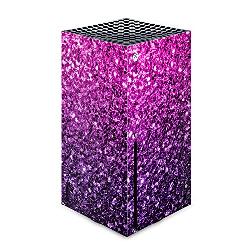 Xbox Series X skin vinyle autocollant PLdesign mauve rose pour customiser votre console