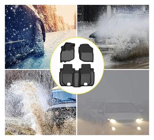 Tapis de sol de voiture caoutchouc compatible auto 2008-2013 - 6
