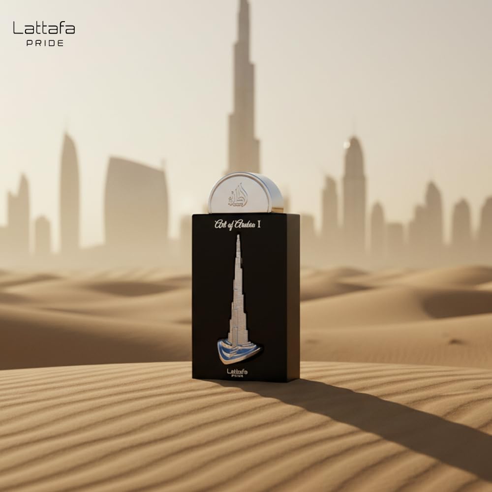 Amazon.com: Lattafa Pride Art of Arabia I 淡香水噴霧中性款3.5 盎司