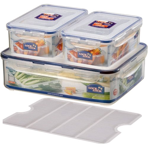 ISI HPL 834SB Set 3 contenitori salvafreschezza