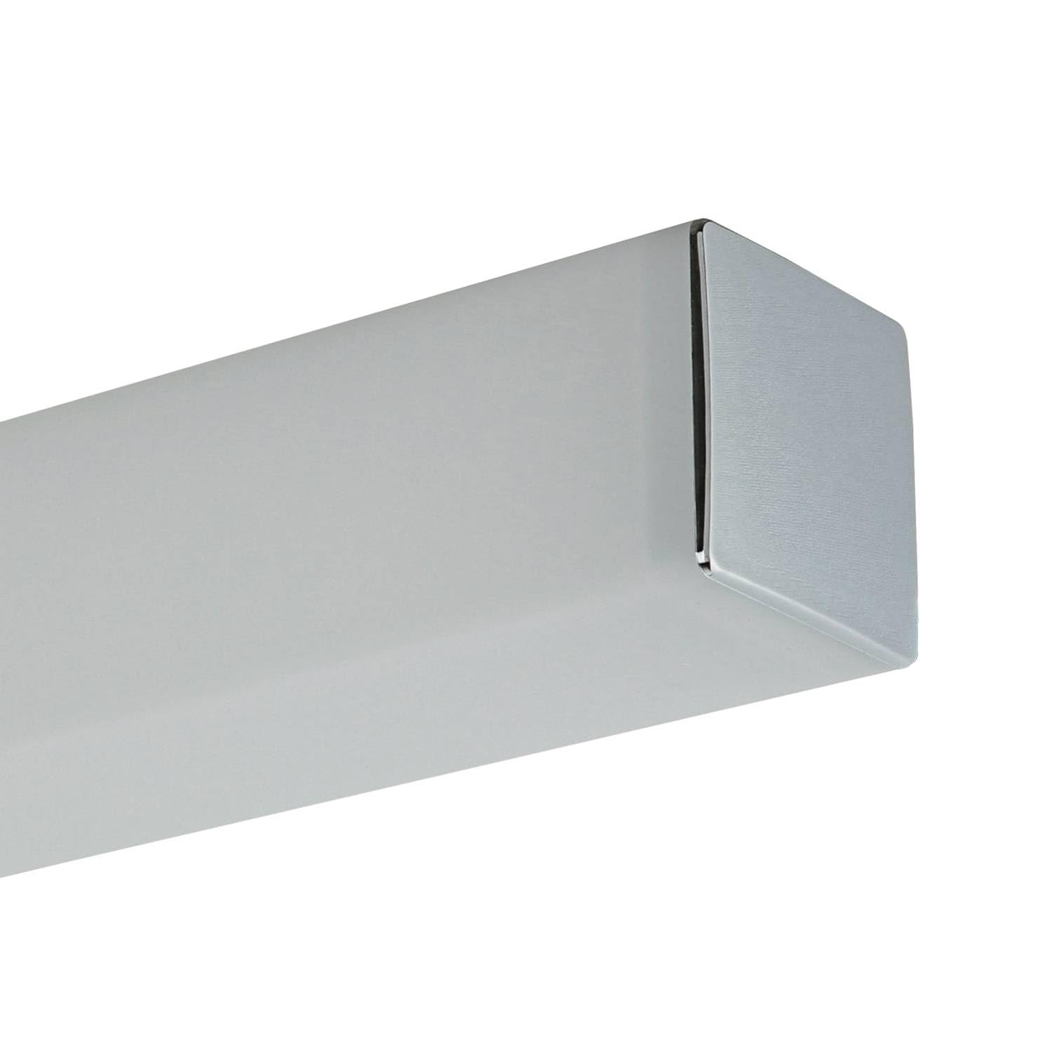 Licht-Erlebnisse LED Wandlampe Badezimmer 100 cm lang XXL 4100 K 2050 lm neutralweiß Edelstahl Acryl Chrom Weiß Wandleuchte Spiegelleuchte