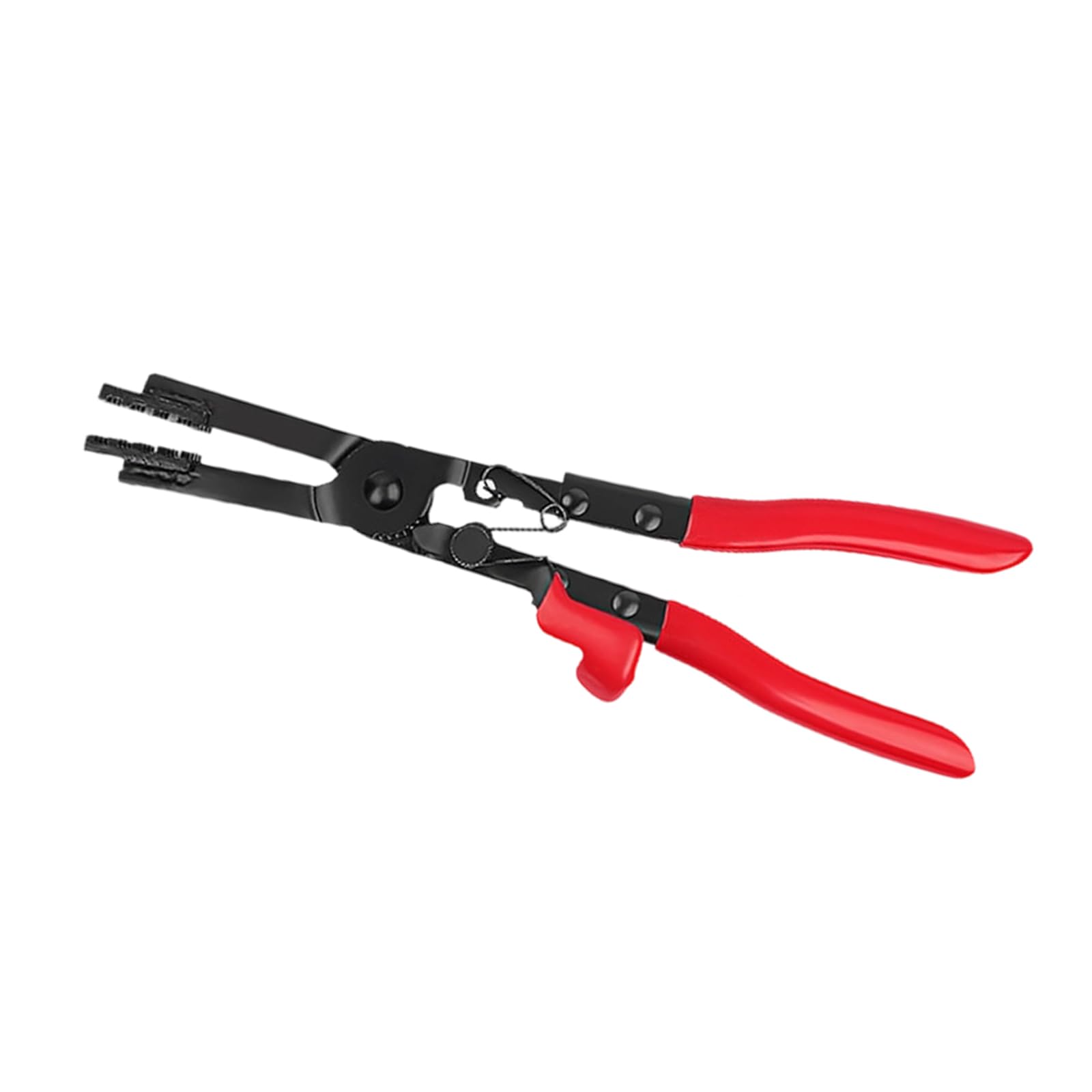 Duty Straight/Bend Hose Clamp Pliers with Locking Device for Quick Removal Installation Hard to Reach Hose Clamps Heavy Duty Clamp Tool with Locking Gear