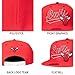 Ultra Game NBA Official Men’s Snap Back 3D Embroidered Team Logo Baseball Cap Hat - Unisex, Chicago Bulls, Team Color, 1SIZE
