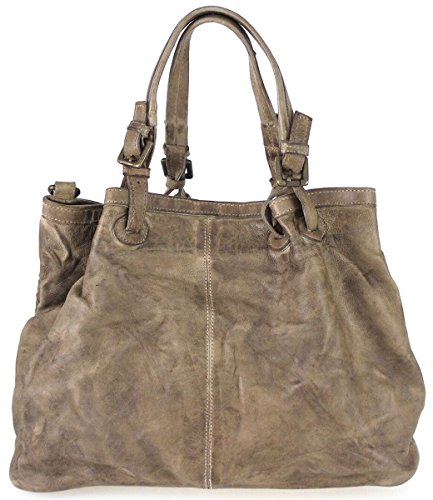 Borse a Spalla Donna Odette Lux - Taupe in Vera