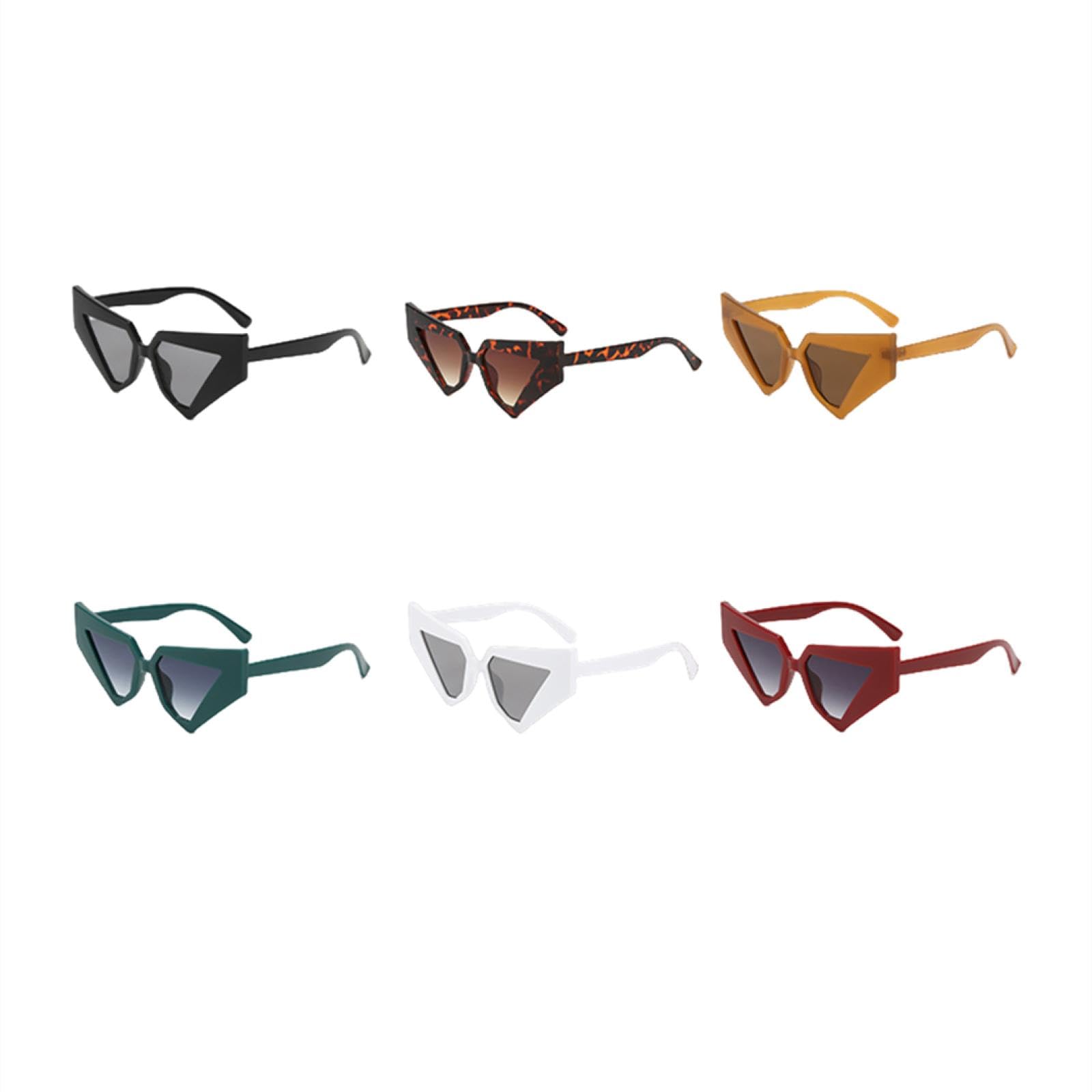 Gafas de sol de moda con diseño poligonal geométrico, exclusivas y de estilo, ideales para estilizar, tomar fotografías y fiestas.