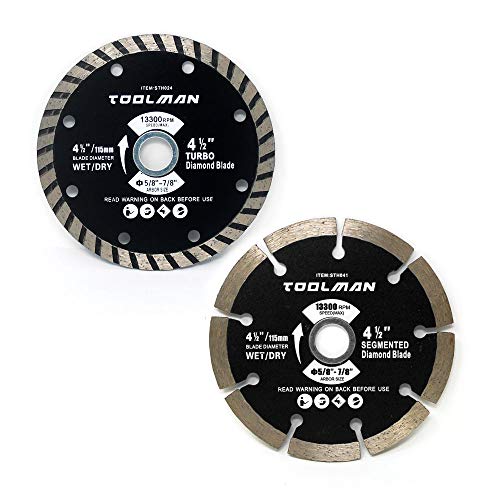 Toolman 4-1/2" Circular Saw (4-1/2" Circular Saw Rim Diamond Premium) S024041