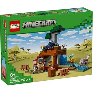 Amazon.co.jp - レゴ® マインクラフト アルマジロのサバンナ探検 21269
