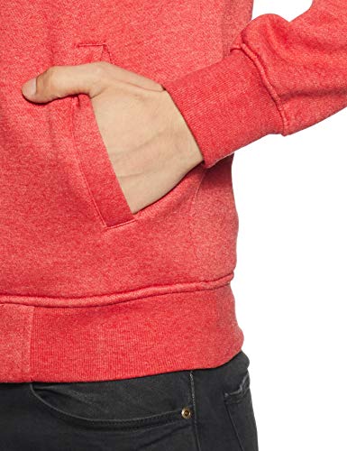 Image of Qube By Fort Collins Men Cotton Hooded Sweatshirt