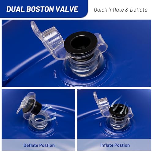 ranwin 4 x 4FT Pool Pillows for Above Ground Pools, 0.4mm Thicker PVC