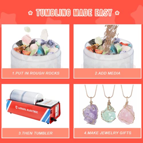 Leegol Electric Rock Tumbler 6LB Machine