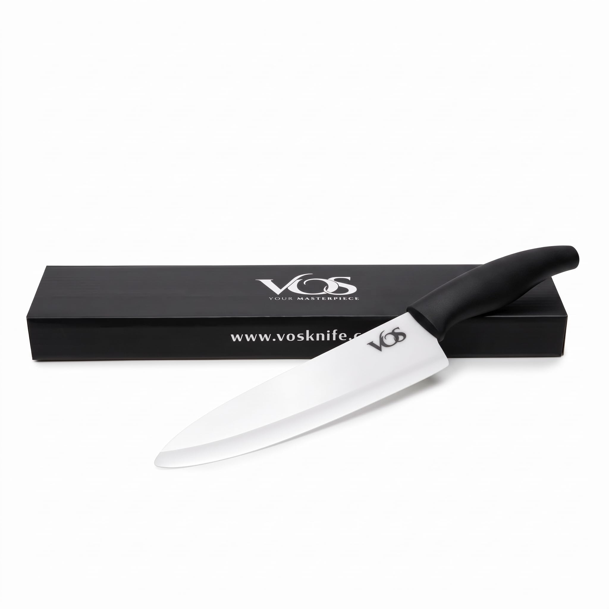 Vos Ceramic Chef Knife - Ultra Sharp & Lightweight -1
