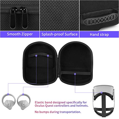 Fromsky Tasche Hülle für Oculus Quest & Quest 2, Reisetasche Schutzhülle Aufbewahrungstasche Etui – Bild 3